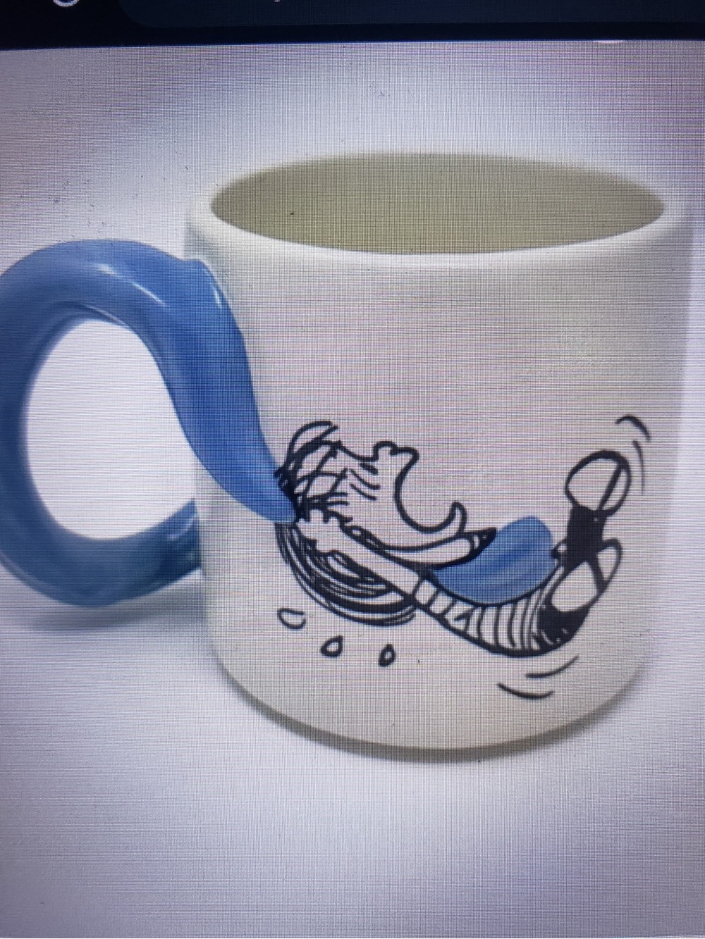 Snoopy & Linus Blanket Handle Collectors  Ceramic Mug